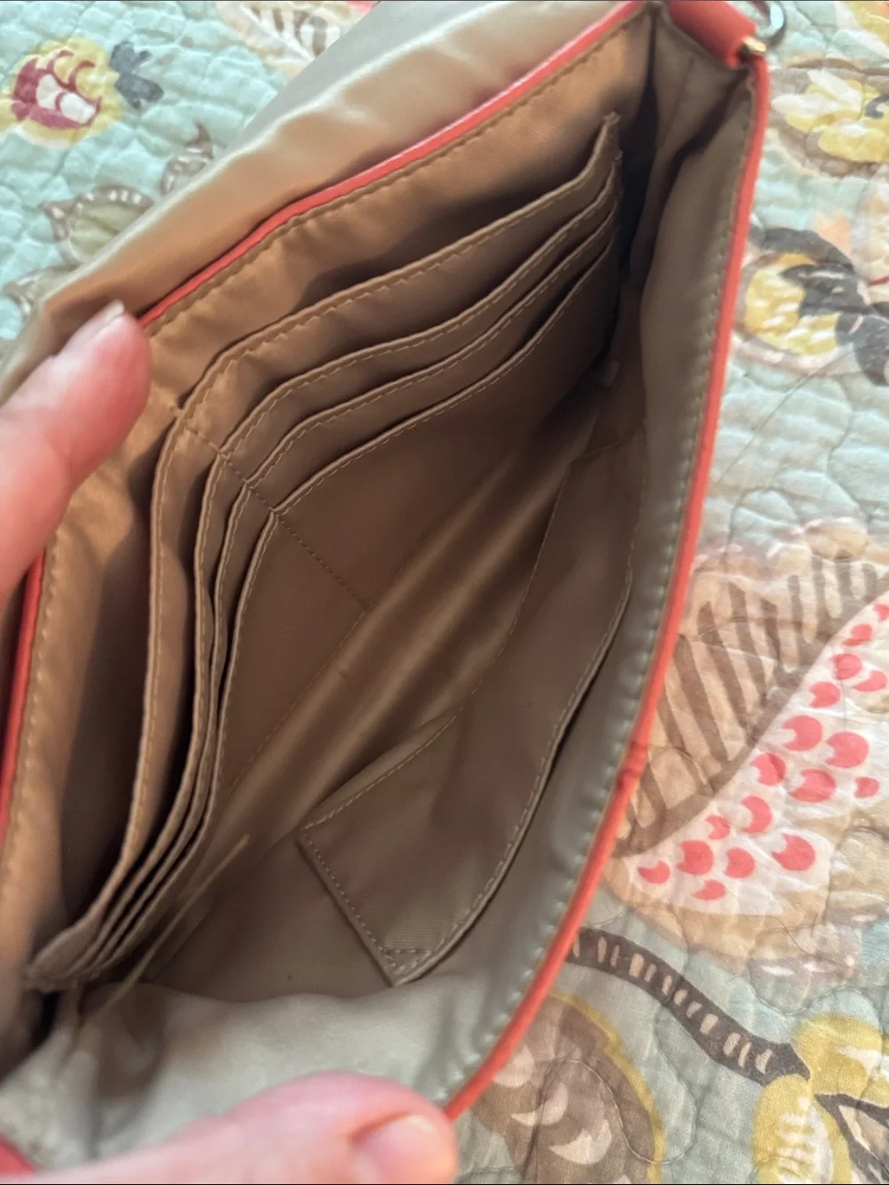 Coach Pebbled Leather Clutch/Wristlet